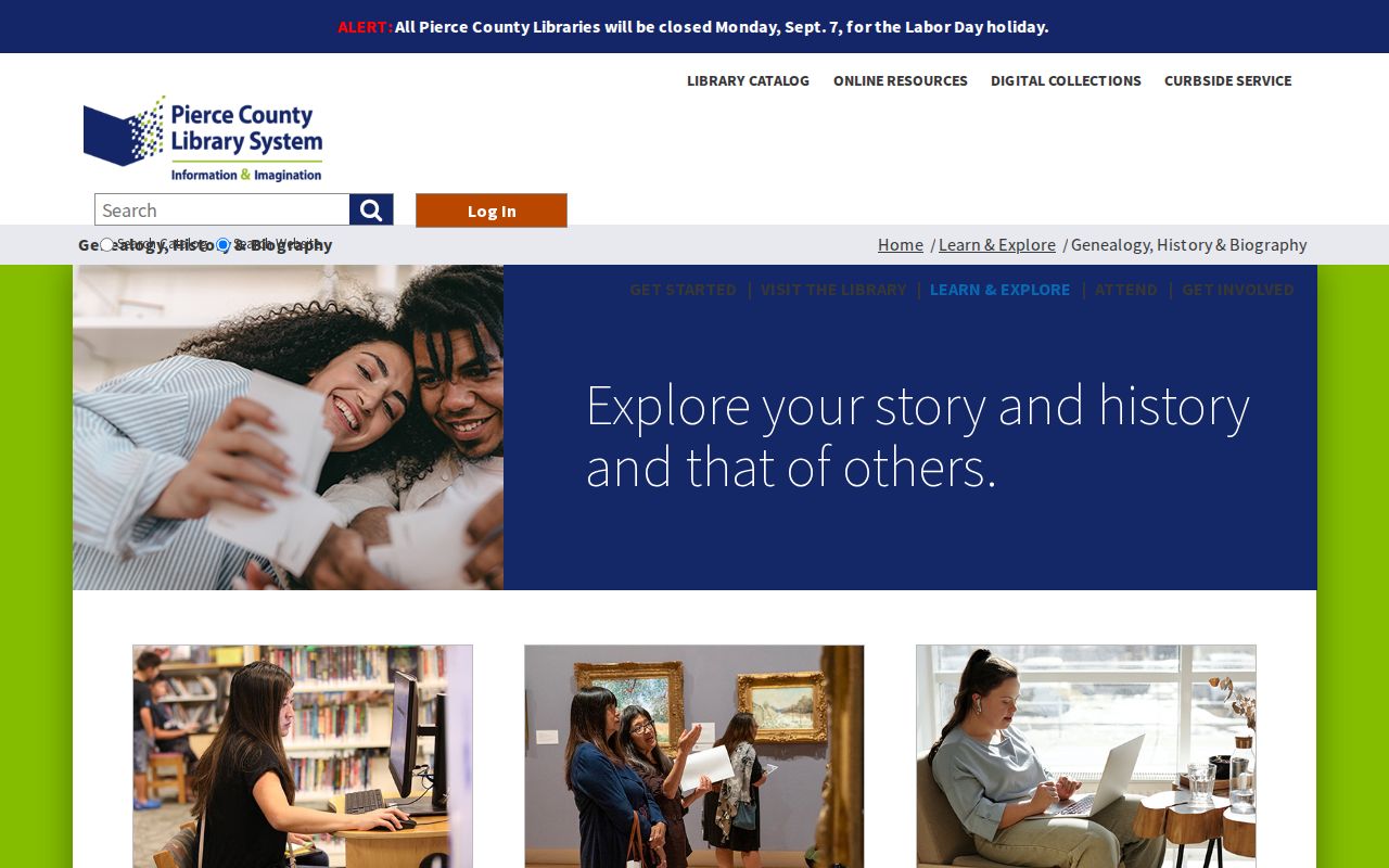Frederickson city directory and genealogy resources at Pierce County Library